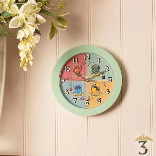 Horloge les 4 maisons - Les Trois Reliques, magasin Harry Potter - Photo N°3