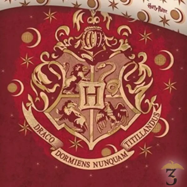 Parure de lit Harry Potter Hedwige Poudlard - 1 personne