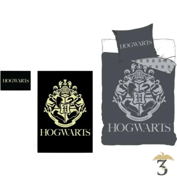 Housse de couette fluorescent Harry Potter 140×200 - Les Trois Reliques, magasin Harry Potter - Photo N°3