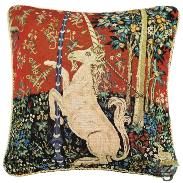 Housse de coussin dame à la licorne – la licorne - Les Trois Reliques, magasin Harry Potter - Photo N°1