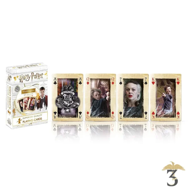 Jeu de Carte Harry Potter 4 en 1 - 3 Reliques Harry Potter