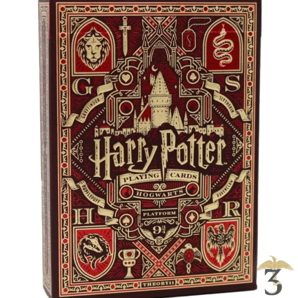 JEU DE CARTE COLLECTOR GRYFFONDOR - Les Trois Reliques, magasin Harry Potter - Photo N°1