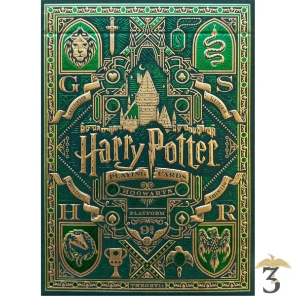 JEU DE CARTE COLLECTOR SERPENTARD - Les Trois Reliques, magasin Harry Potter - Photo N°1