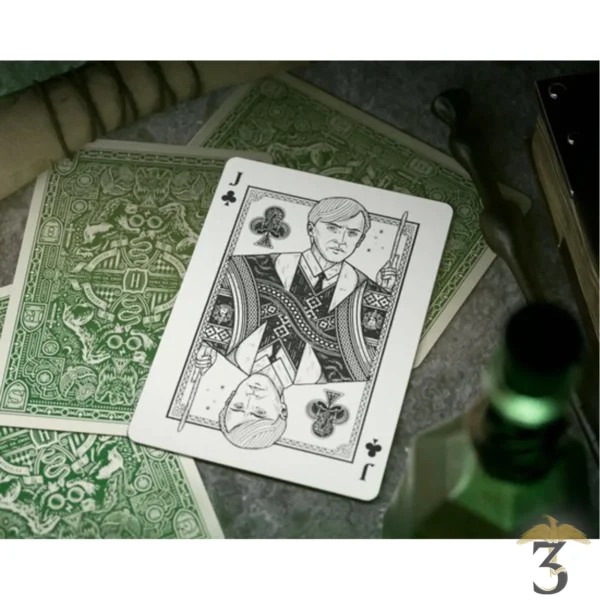 JEU DE CARTE COLLECTOR SERPENTARD - Les Trois Reliques, magasin Harry Potter - Photo N°3