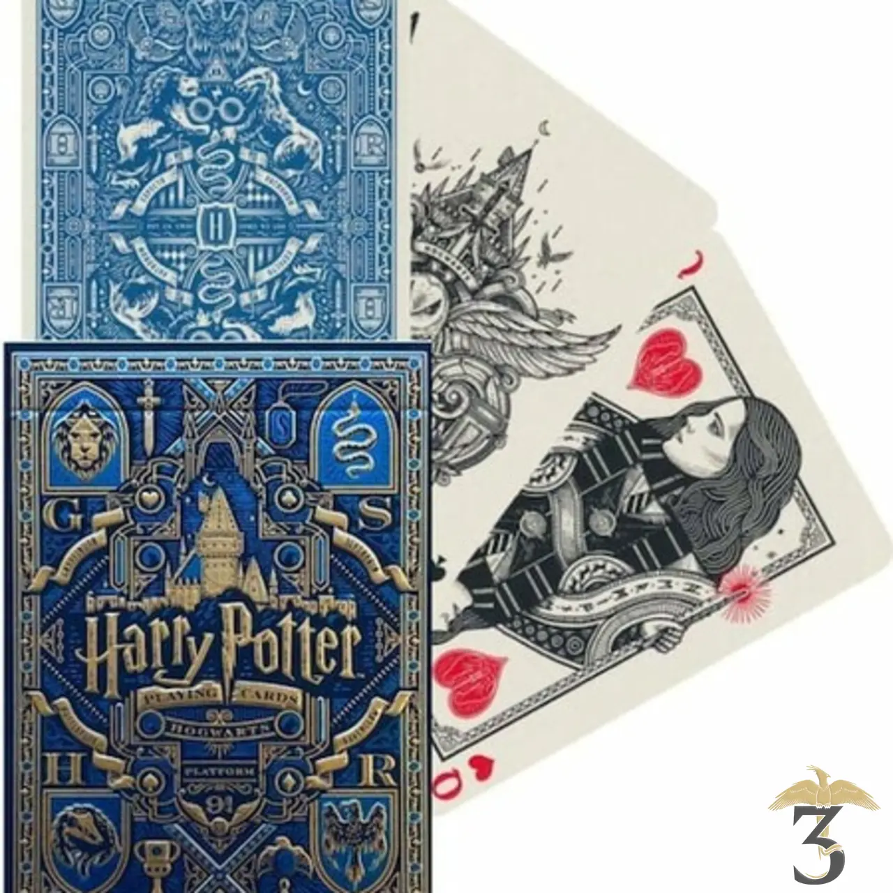 Jeu de carte theory11 bleu - Les Trois Reliques, magasin Harry Potter - Photo N°1