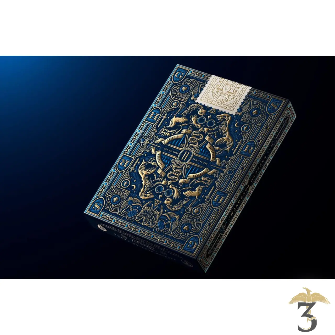 Jeu de carte theory11 bleu - Les Trois Reliques, magasin Harry Potter - Photo N°3