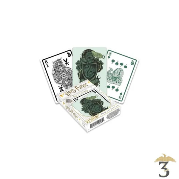 Jeu de cartes serpentard - Les Trois Reliques, magasin Harry Potter - Photo N°1