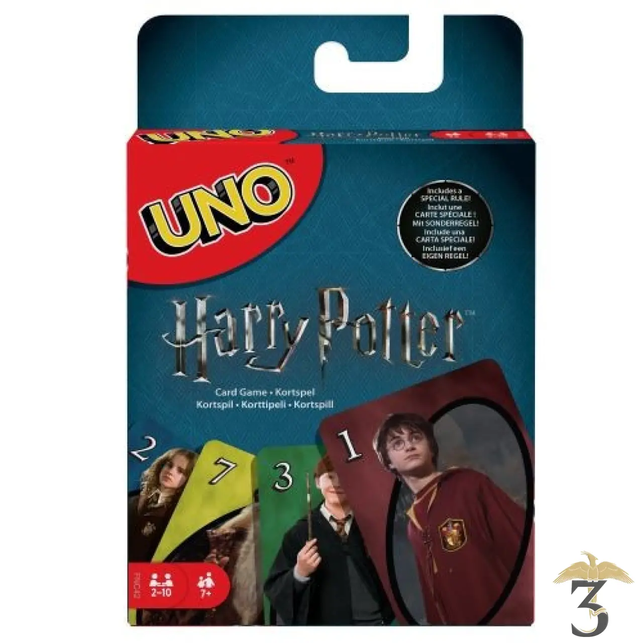 Jeu de cartes UNO Harry Potter - 3 Reliques Harry Potter