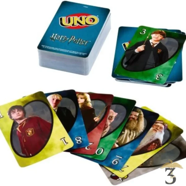 Jeu de cartes UNO Harry Potter - Les Trois Reliques, magasin Harry Potter - Photo N°3