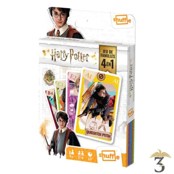 JEU DE FAMILLE 4 EN 1 - Les Trois Reliques, magasin Harry Potter - Photo N°1