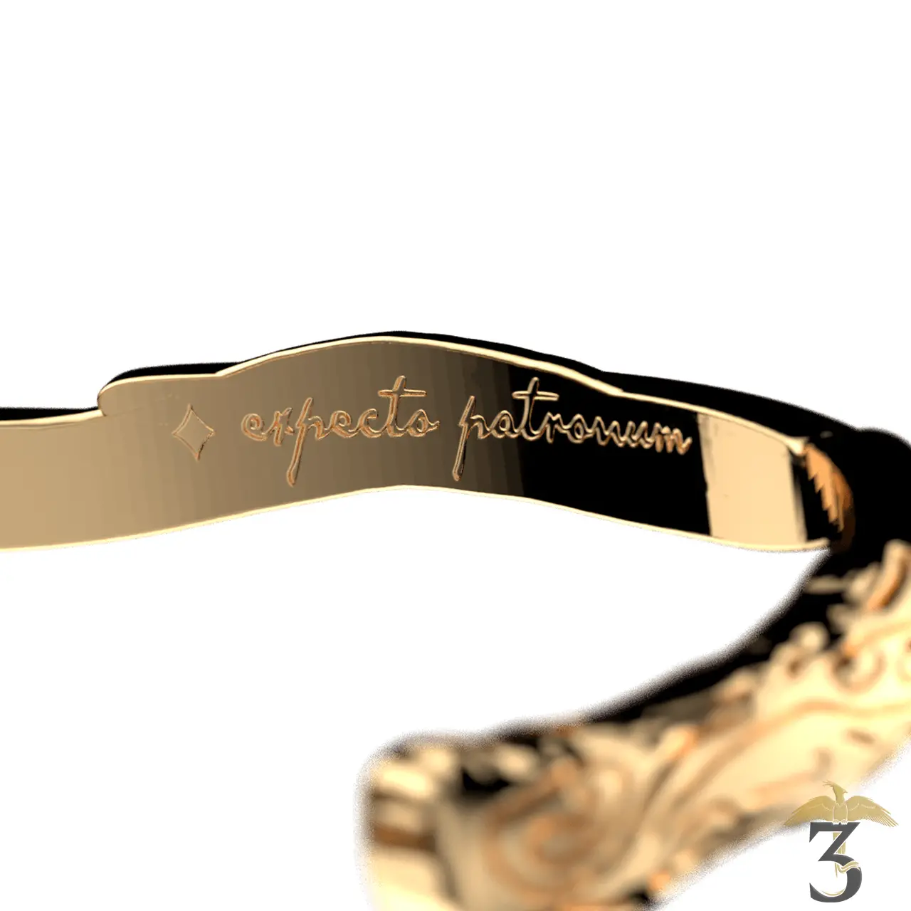 Jonc présage dorée – les georgettes x harry potter - Les Trois Reliques, magasin Harry Potter - Photo N°3