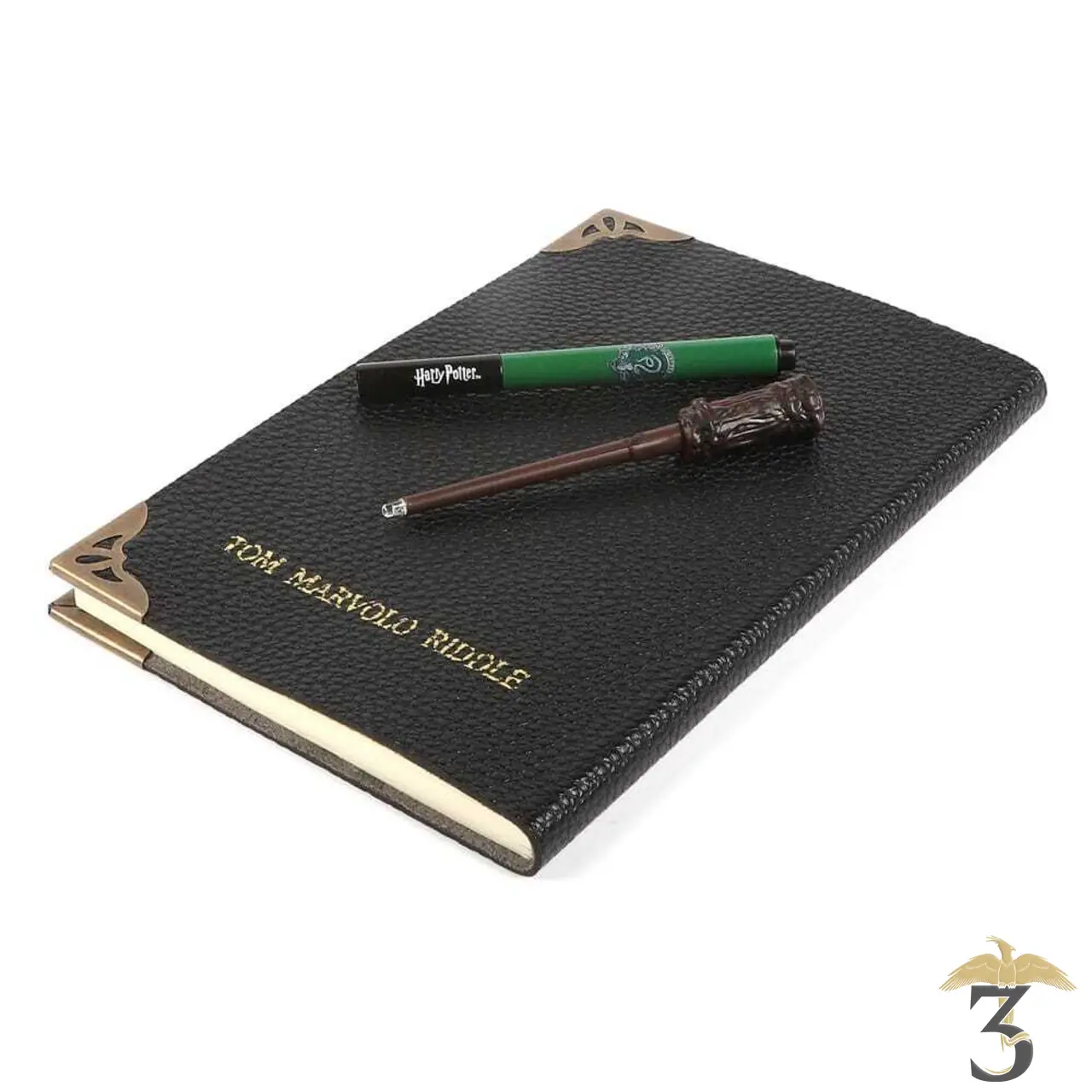 Journal de tom jedusor avec stylo encre invisible - Les Trois Reliques, magasin Harry Potter - Photo N°1