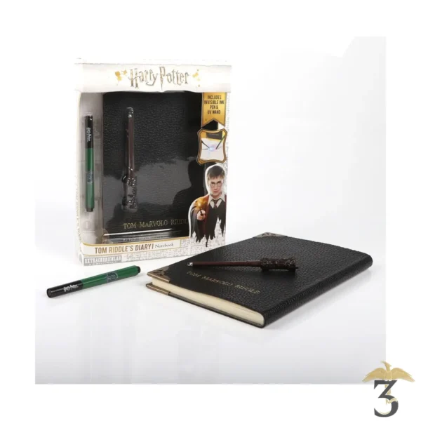 Journal de tom jedusor avec stylo encre invisible - Les Trois Reliques, magasin Harry Potter - Photo N°1
