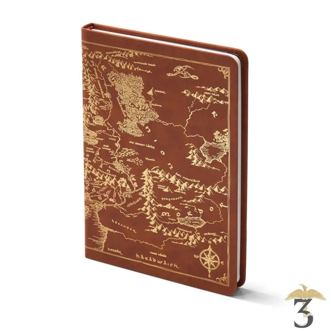Journal terre du milieu – le seigneur des anneaux - Les Trois Reliques, magasin Harry Potter - Photo N°1