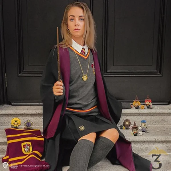 DEGUISEMENT D'HERMIONE ECOLE GRIFFONDOR DE POUDLARD TAILLE 7-8 ANS