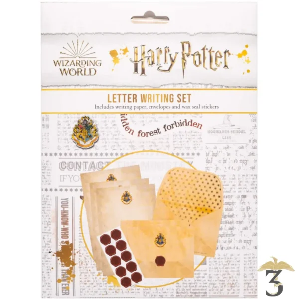 KIT LETTRES D ADMISSION POUDLARD - Les Trois Reliques, magasin Harry Potter - Photo N°1