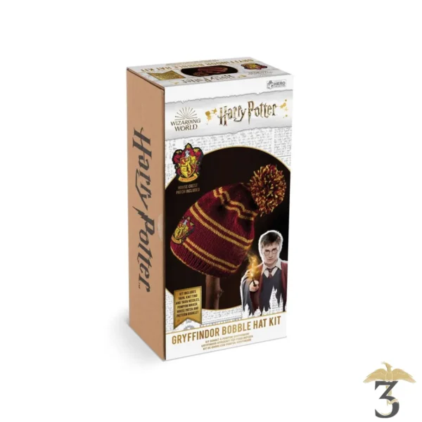 KIT SPECIAL TRICOT BONNET GRYFFONDOR - Les Trois Reliques, magasin Harry Potter - Photo N°1