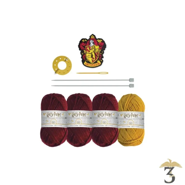 KIT SPECIAL TRICOT BONNET GRYFFONDOR - Les Trois Reliques, magasin Harry Potter - Photo N°2