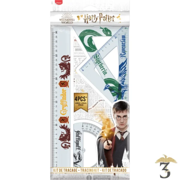 KIT TRACAGE 30CM 4PC - Les Trois Reliques, magasin Harry Potter - Photo N°1