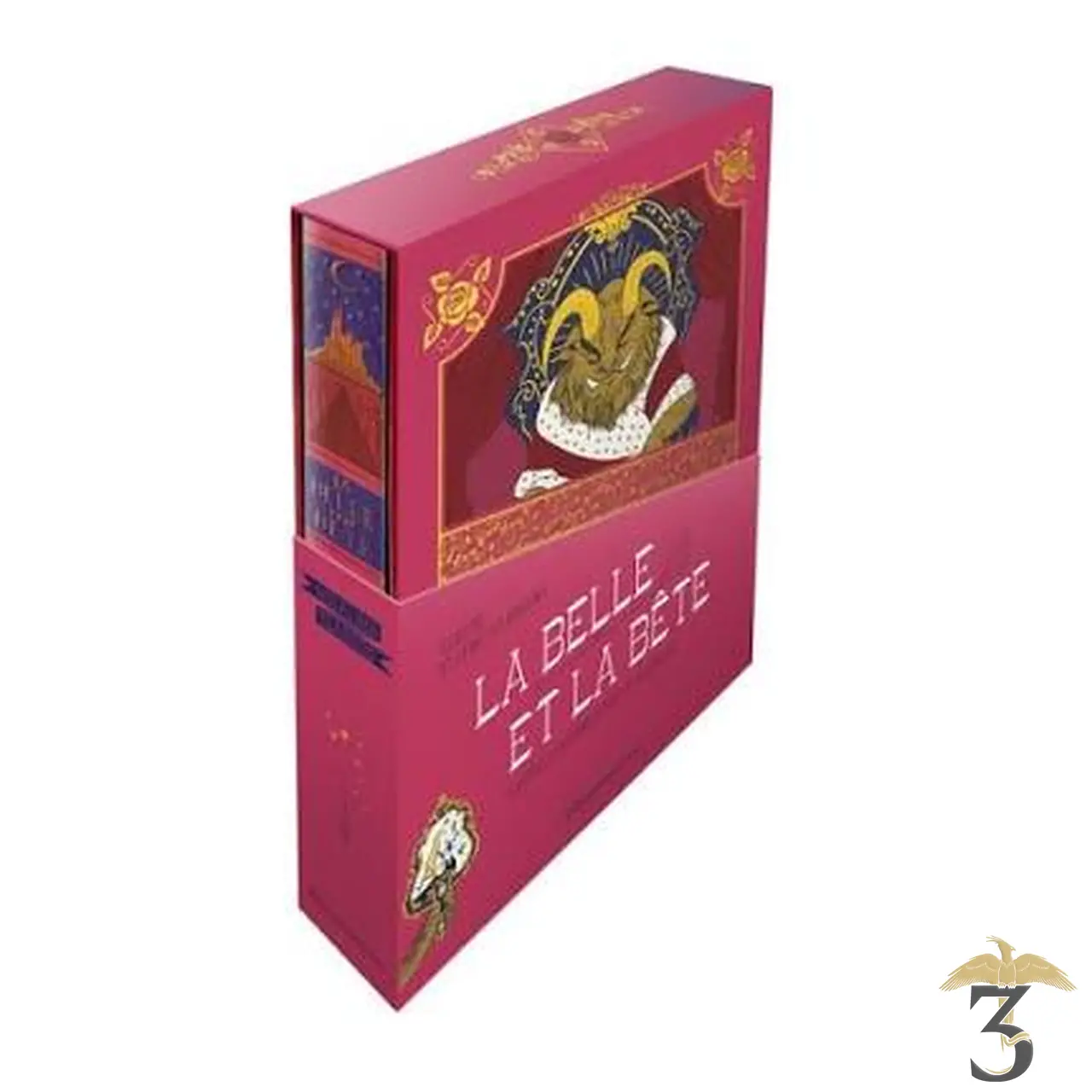 La belle et la bete coffret collector – édition interactive illustré par minalima - Les Trois Reliques, magasin Harry Potter - Photo N°1