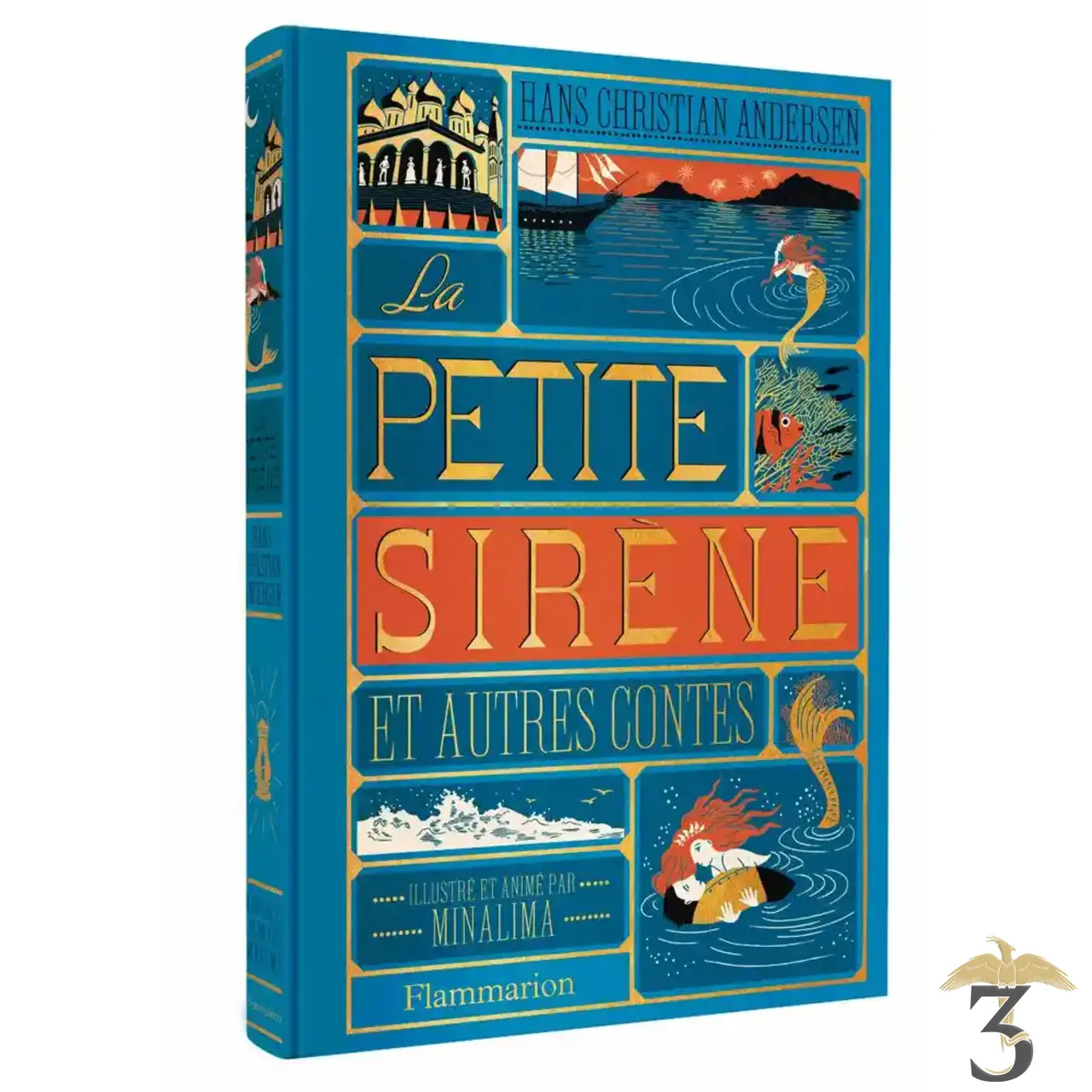 La petite sirene illustre par minalima - Les Trois Reliques, magasin Harry Potter - Photo N°1