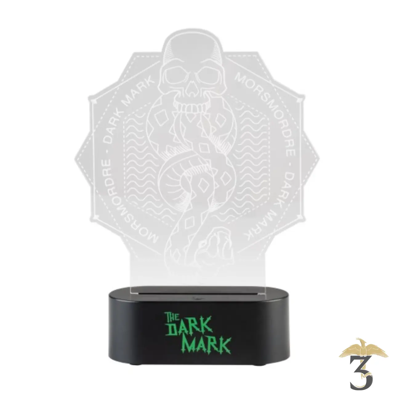 Lampe led harry potter la marque des ténèbres - Les Trois Reliques, magasin Harry Potter - Photo N°1