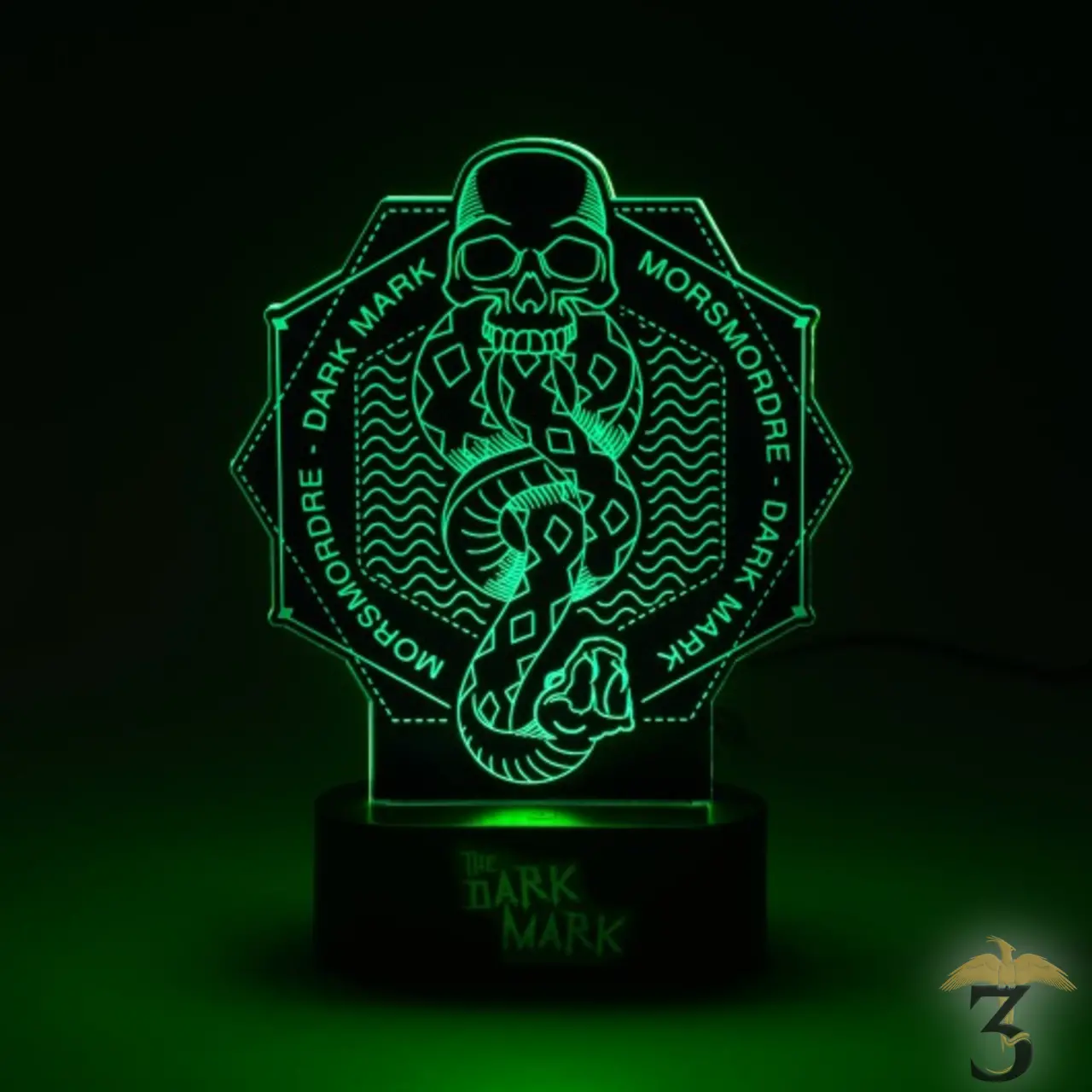 Lampe led harry potter la marque des ténèbres - Les Trois Reliques, magasin Harry Potter - Photo N°2