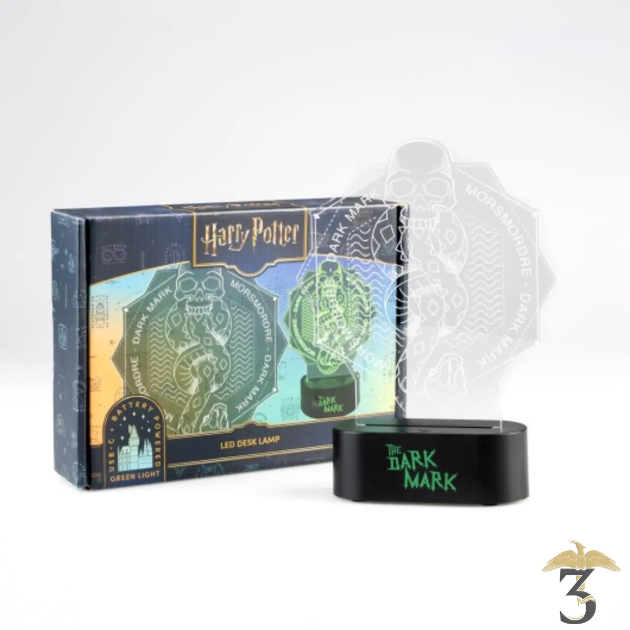 Lampe led harry potter la marque des ténèbres - Les Trois Reliques, magasin Harry Potter - Photo N°4