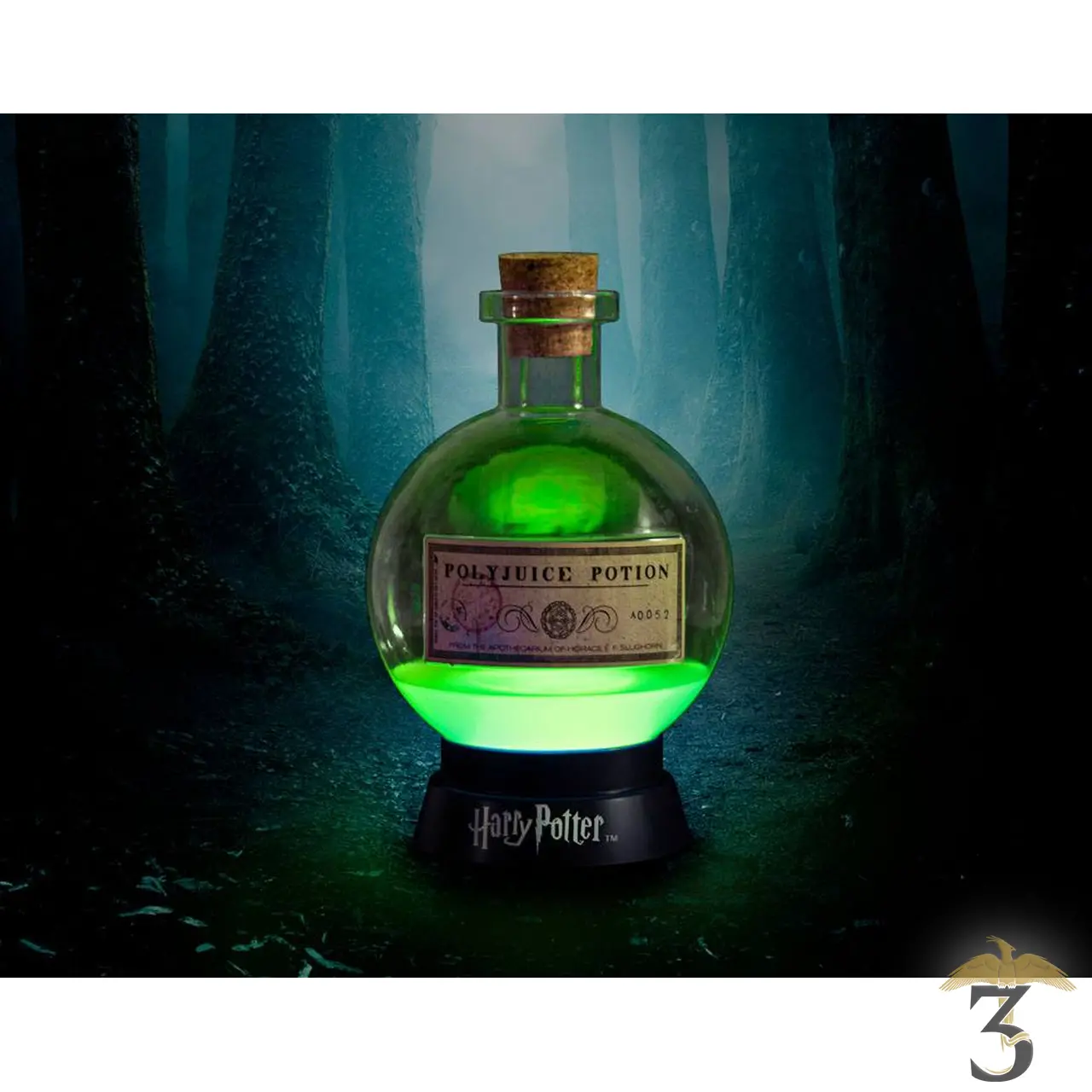 lampe led potion polynectar – 20 cm – harry potter - Les Trois Reliques, magasin Harry Potter - Photo N°3