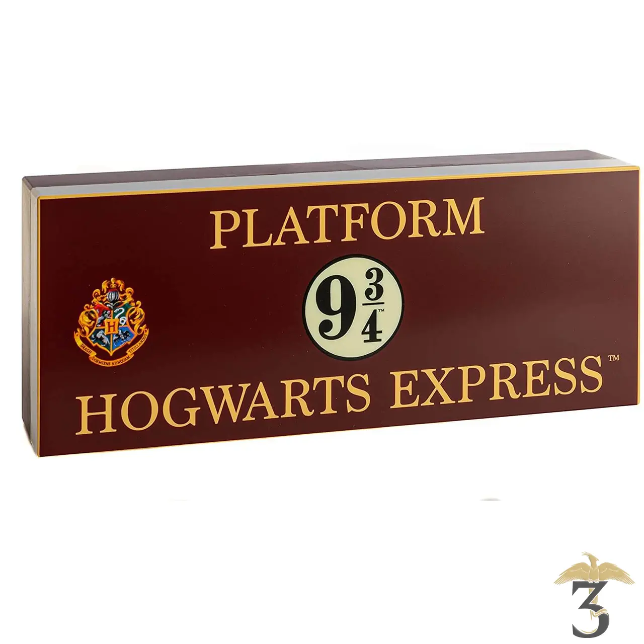 Lampe logo 9 3/4 - Les Trois Reliques, magasin Harry Potter - Photo N°1