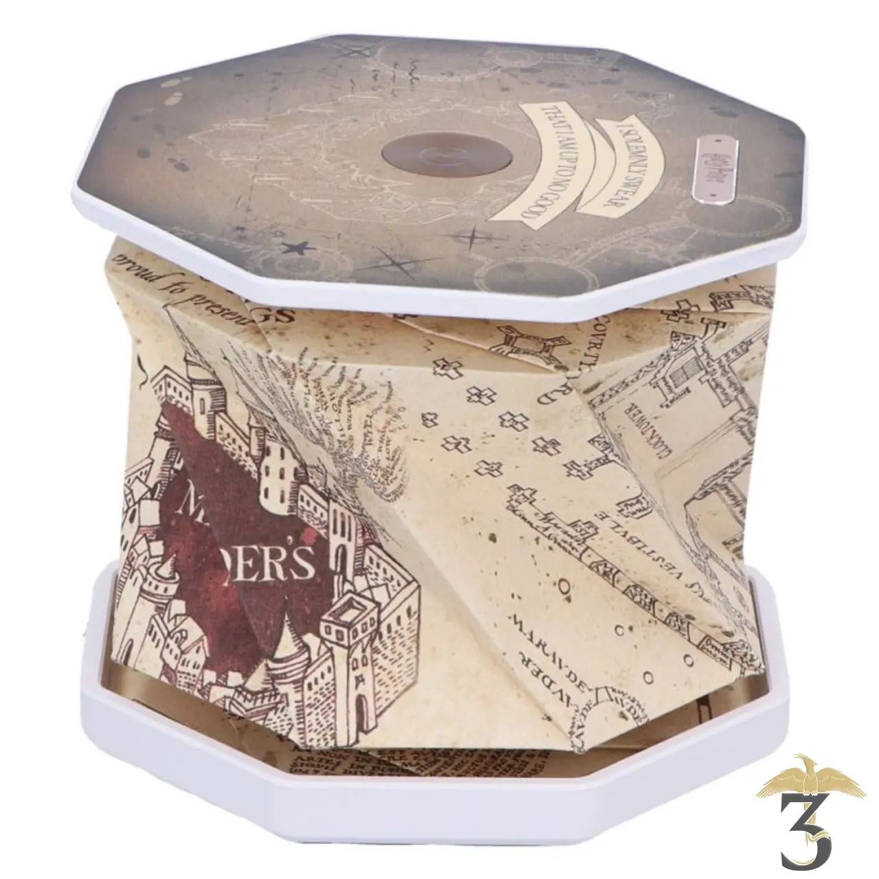 Lampe pliable carte du maraudeur - Les Trois Reliques, magasin Harry Potter - Photo N°3