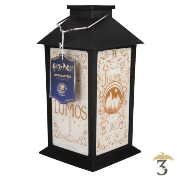 Lanterne solaire extérieure lumos 28cm – harry potter - Les Trois Reliques, magasin Harry Potter - Photo N°1