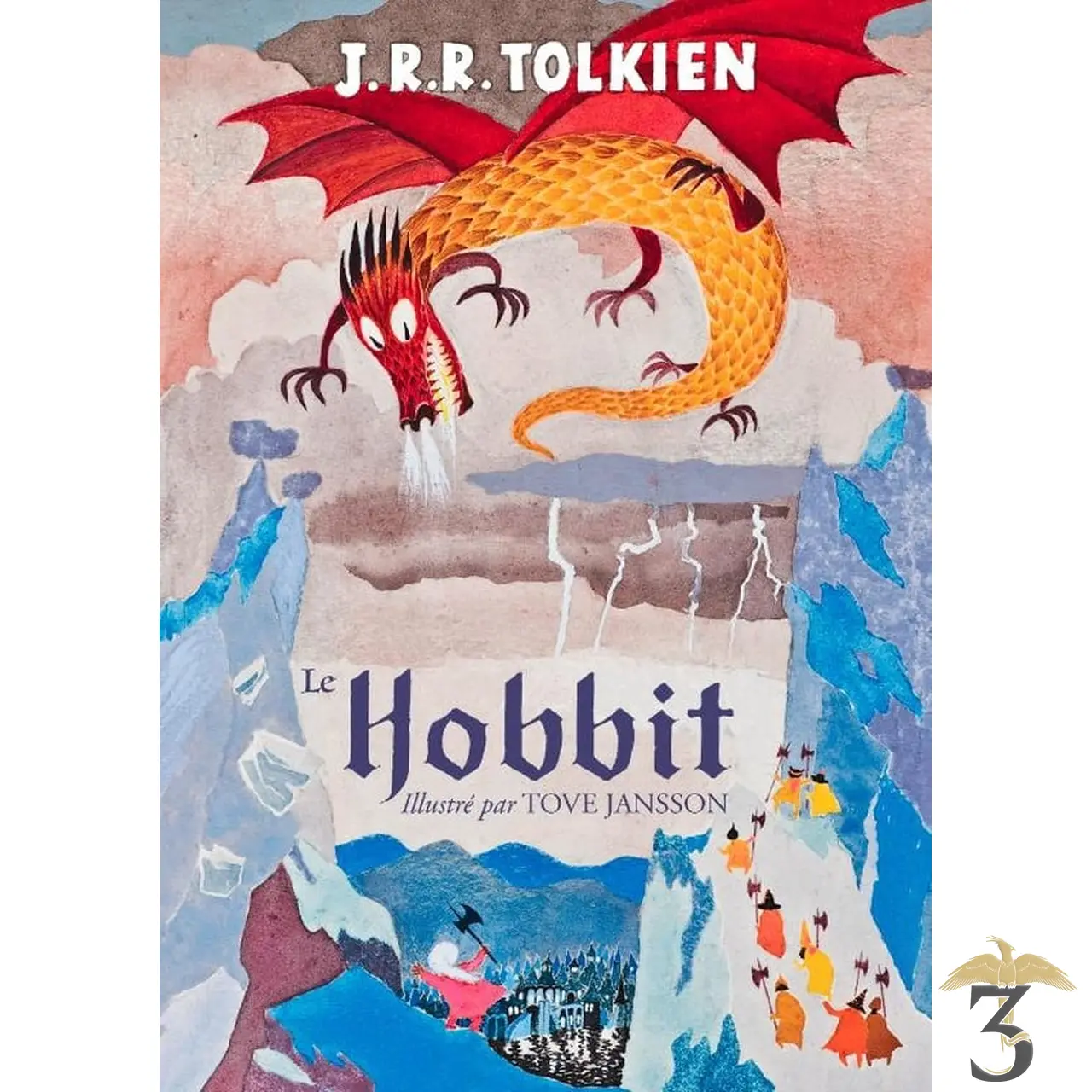 Le hobbit illustré par tove jansson - Les Trois Reliques, magasin Harry Potter - Photo N°1