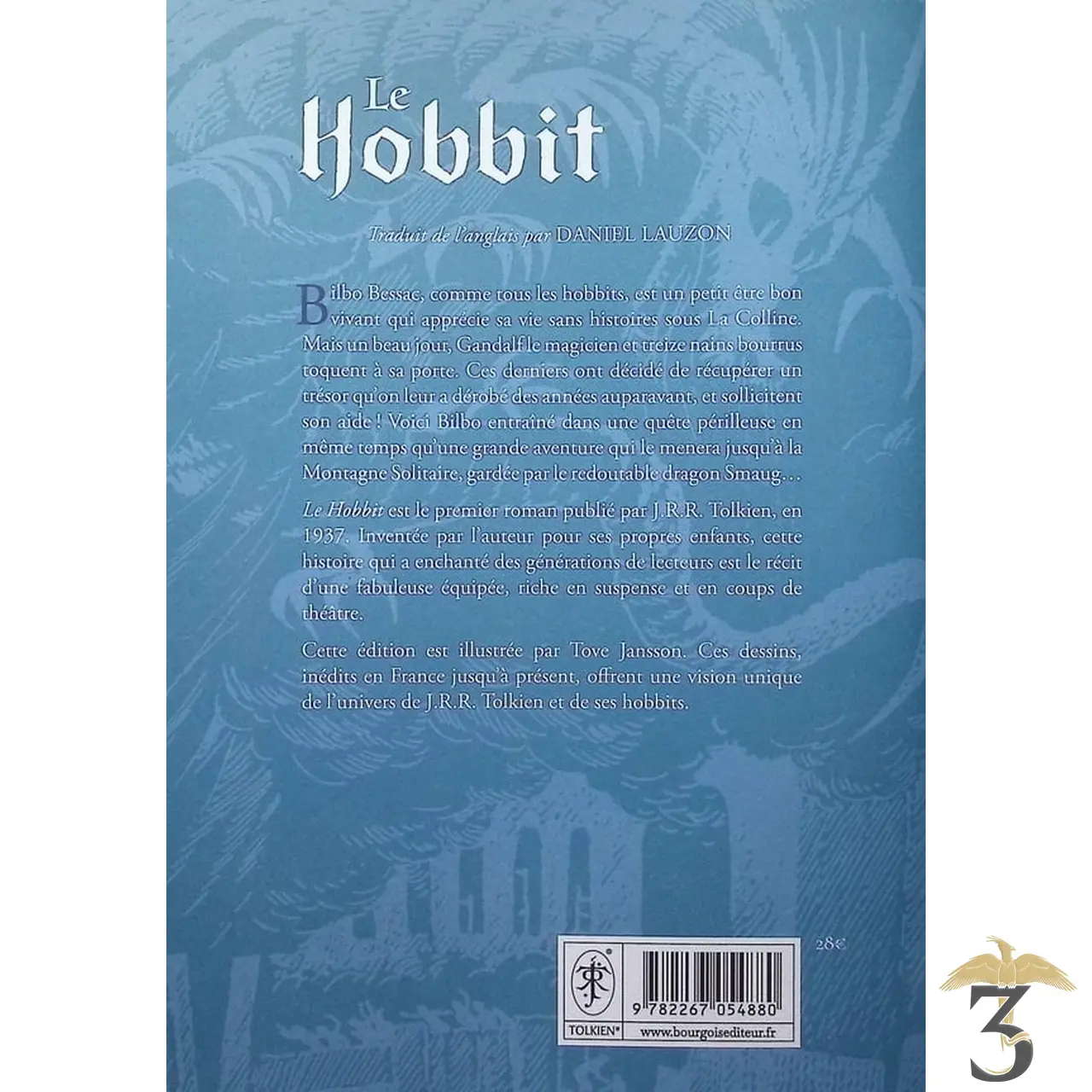 Le hobbit illustré par tove jansson - Les Trois Reliques, magasin Harry Potter - Photo N°2