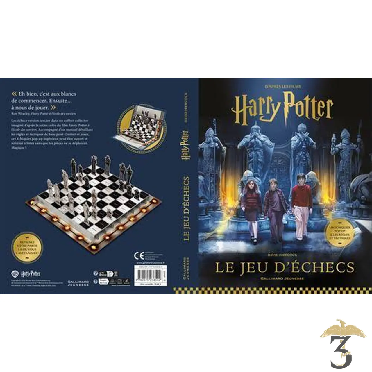 Le jeu d échecs pop-up harry potter - Les Trois Reliques, magasin Harry Potter - Photo N°2
