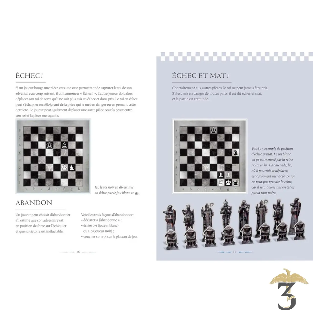 Le jeu d échecs pop-up harry potter - Les Trois Reliques, magasin Harry Potter - Photo N°3