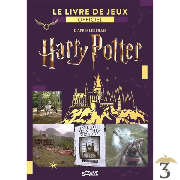 Le livre de jeux officiel harry potter - Les Trois Reliques, magasin Harry Potter - Photo N°1