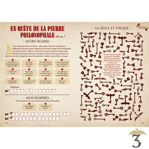 Le livre de jeux officiel harry potter - Les Trois Reliques, magasin Harry Potter - Photo N°4