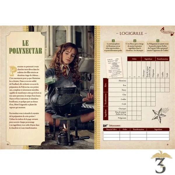 Le livre de jeux officiel harry potter - Les Trois Reliques, magasin Harry Potter - Photo N°5