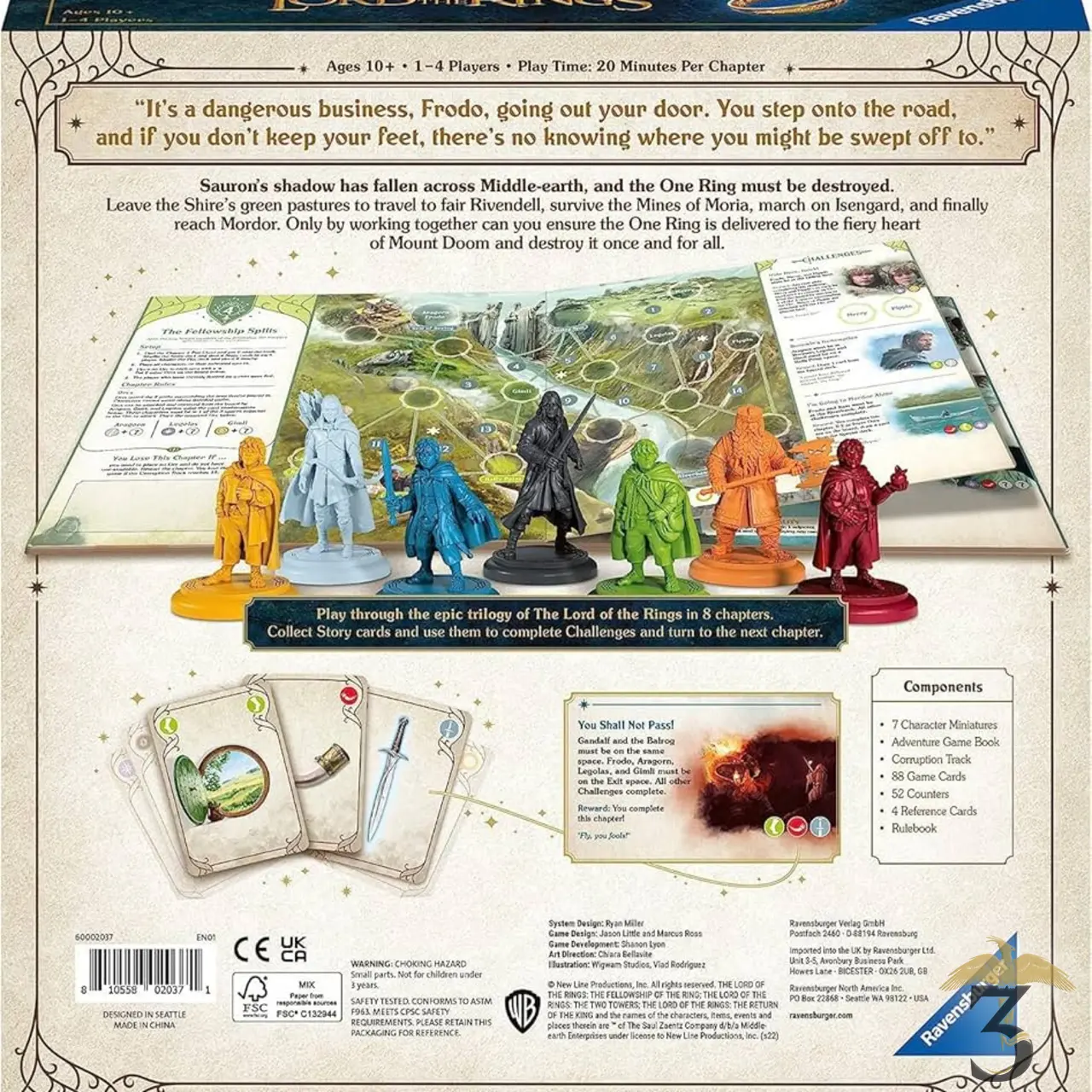 Le seigneur des anneaux – jeu livre d aventure - Les Trois Reliques, magasin Harry Potter - Photo N°3