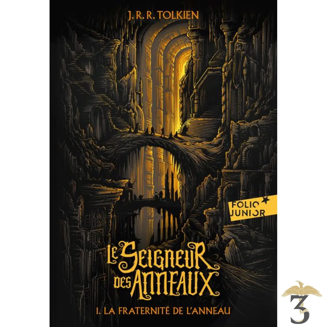 Le seigneur des anneaux : la fraternité de l’anneau tome 1 – folio - Les Trois Reliques, magasin Harry Potter - Photo N°1