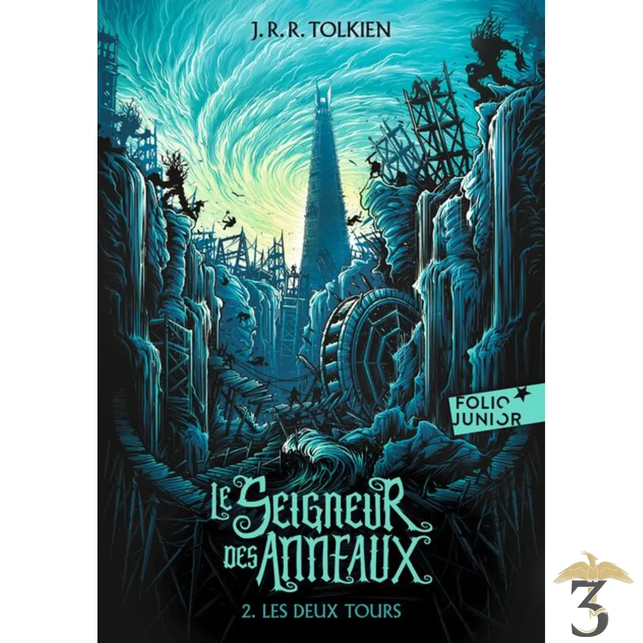 Le seigneur des anneaux : les deux tours tome 2 – folio - Les Trois Reliques, magasin Harry Potter - Photo N°1
