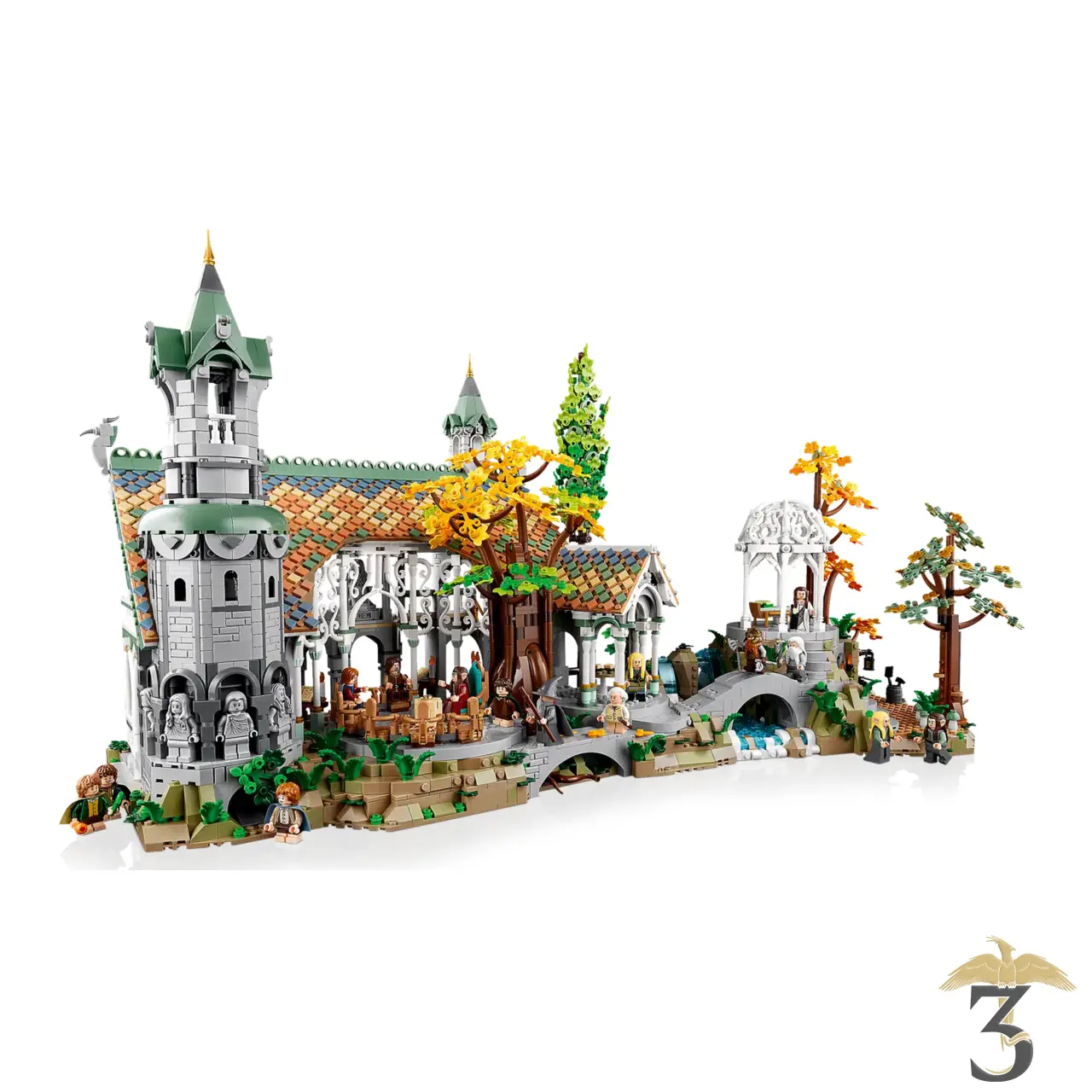 Lego 10316 le seigneur des anneaux : fondcombe - Les Trois Reliques, magasin Harry Potter - Photo N°2