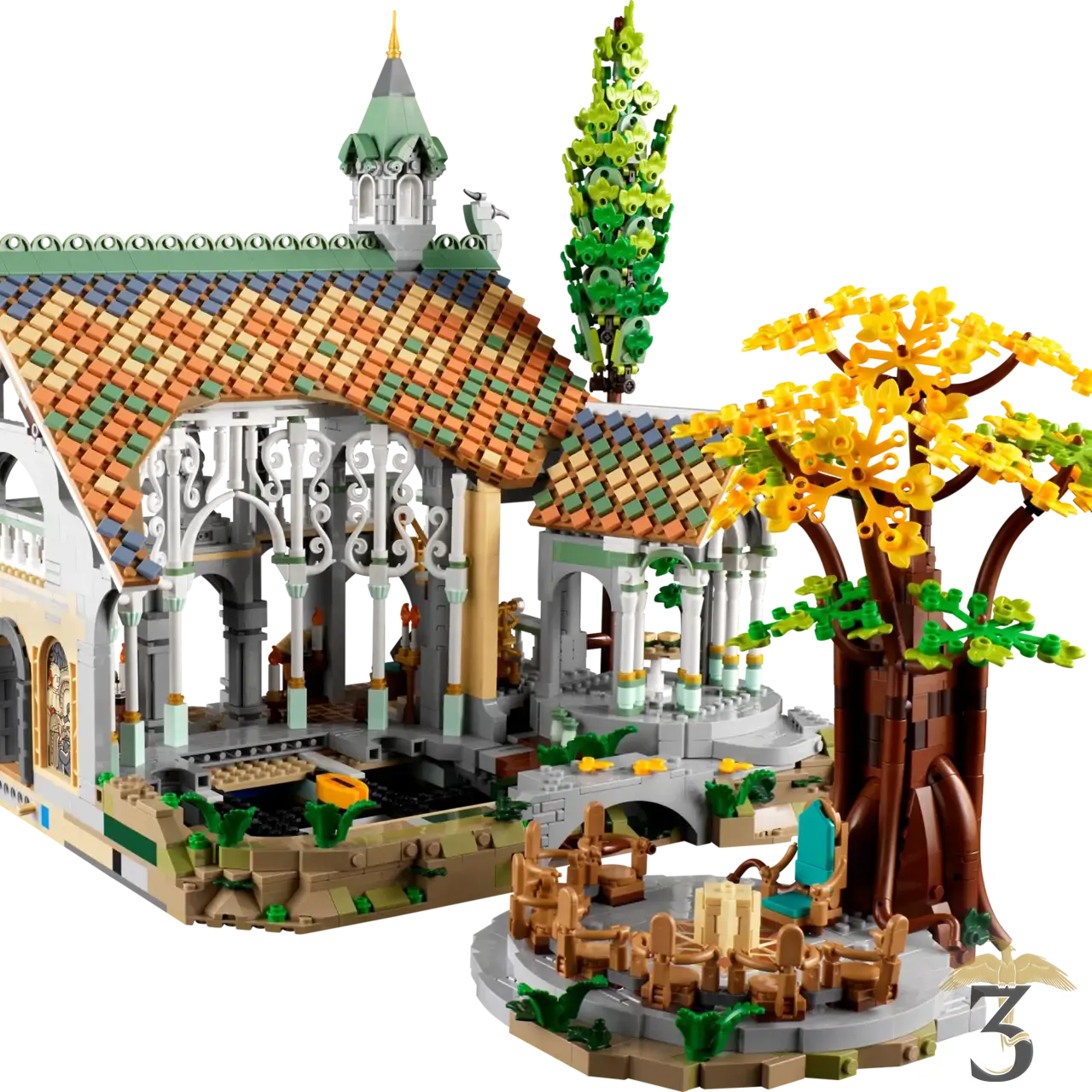 Lego 10316 le seigneur des anneaux : fondcombe - Les Trois Reliques, magasin Harry Potter - Photo N°5