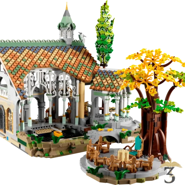 Lego 10316 le seigneur des anneaux : fondcombe - Les Trois Reliques, magasin Harry Potter - Photo N°5