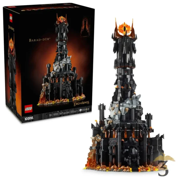 Lego 10333 – le seigneur des anneaux : barad-dûr - Les Trois Reliques, magasin Harry Potter - Photo N°1