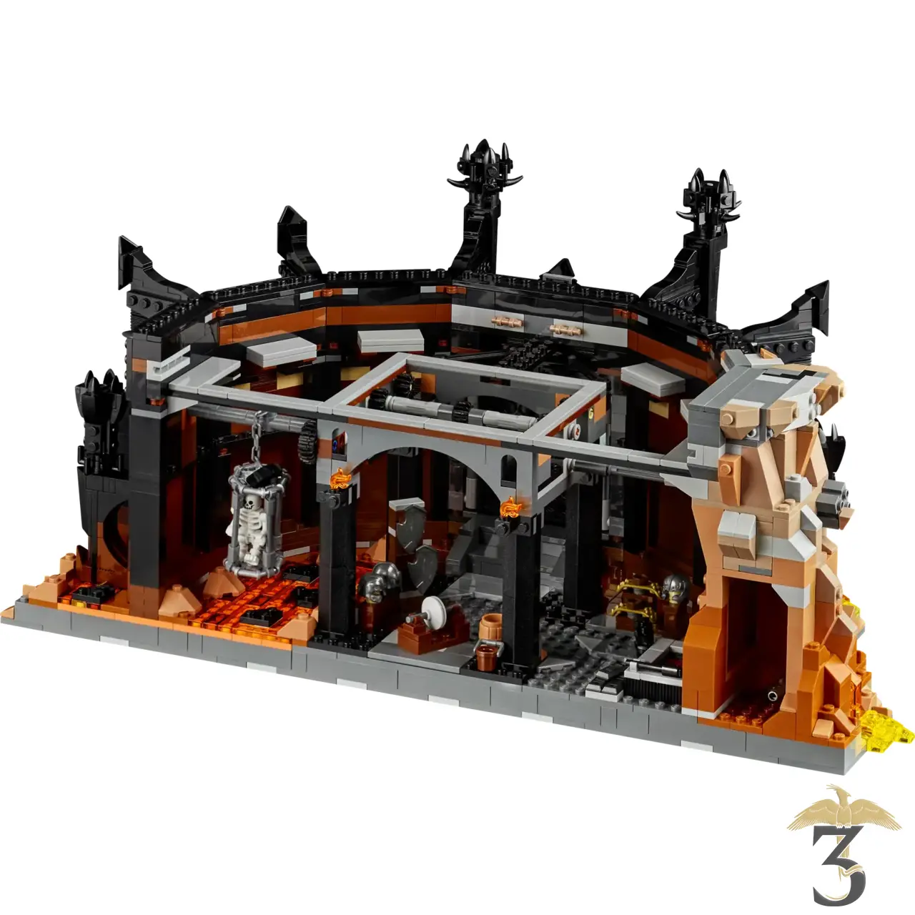 Lego 10333 – le seigneur des anneaux : barad-dûr - Les Trois Reliques, magasin Harry Potter - Photo N°4
