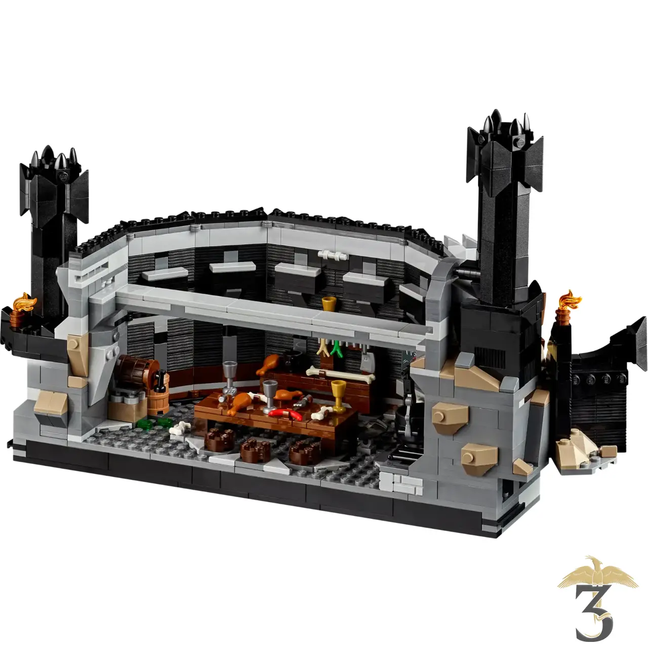 Lego 10333 – le seigneur des anneaux : barad-dûr - Les Trois Reliques, magasin Harry Potter - Photo N°5