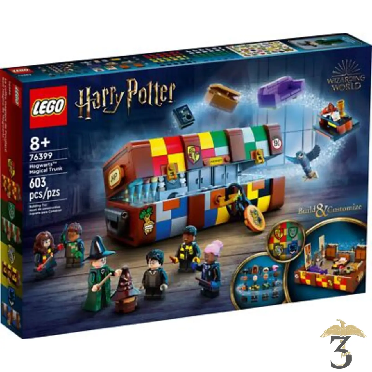 Lego 76399 la malle magique de poudlard - Les Trois Reliques, magasin Harry Potter - Photo N°1