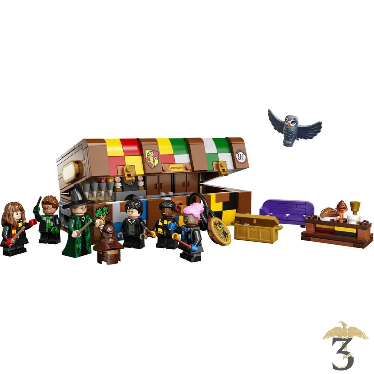 Lego 76399 la malle magique de poudlard - Les Trois Reliques, magasin Harry Potter - Photo N°2
